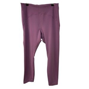 Lululemon InStill High-Rise Tight 25" Vintage Plum Size 14 W5DJTS Athletic Gym
